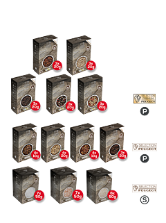 Set Pfeffer- und Salzauswahl "Total" - Peugeot Saveurs