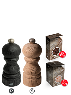 Set Paris Nature  12cm - Peugeot Saveurs