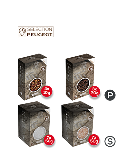 Set Pfeffer- und Salzauswahl "Klassisch" - Peugeot Saveurs